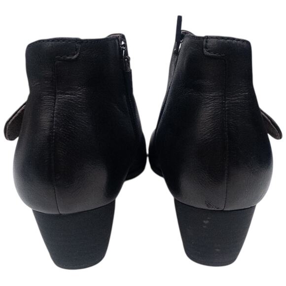 Dansko Darbie Women's Low Heel Ankle Boots Black Leather  size 8.5 9 EU 39 - Picture 5 of 7